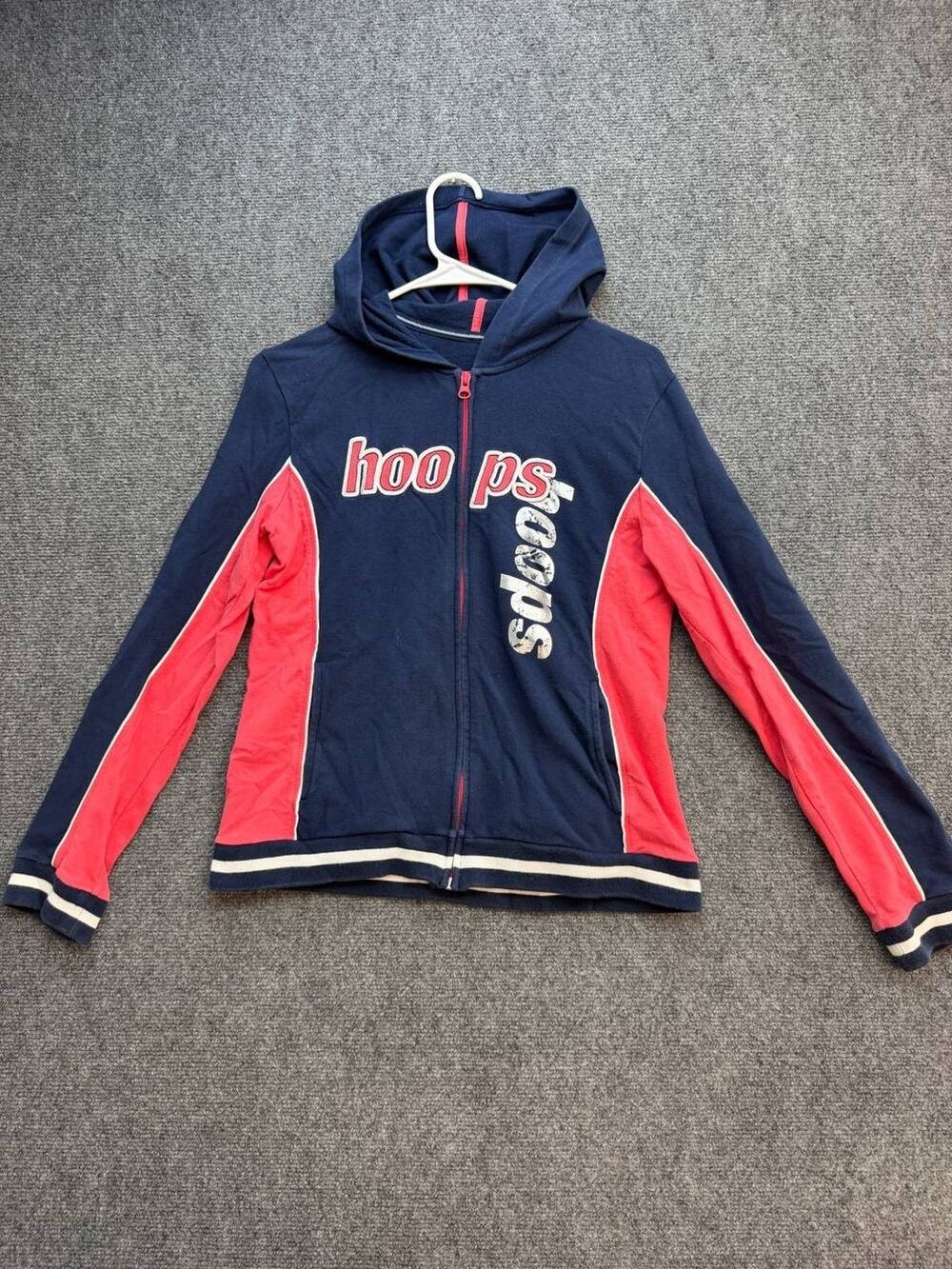Vintage Y2K Limited Too Girls Hoops Superstar Full Zip Hoodie Size 20